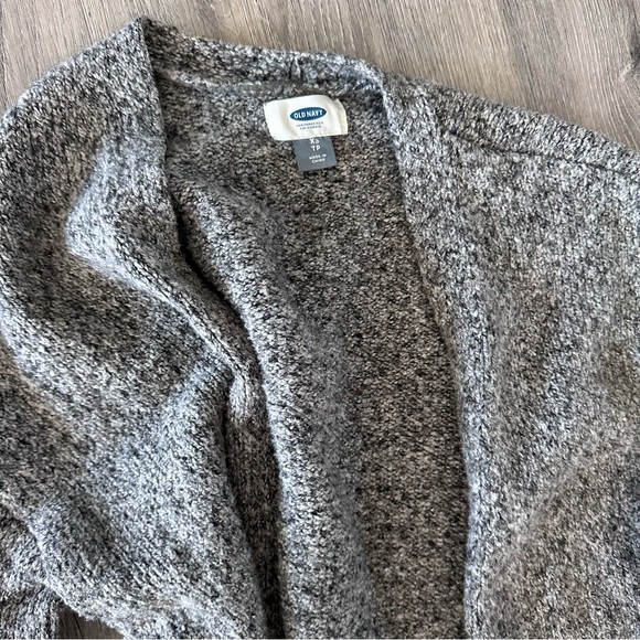 Old Navy Heather Gray Women's Long Cardigan - Picture 3 of 3